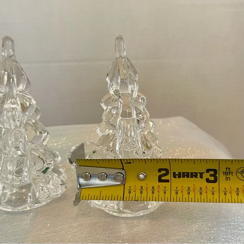Vintage Williams Sonoma Holiday Tree Taper Candle Holders
